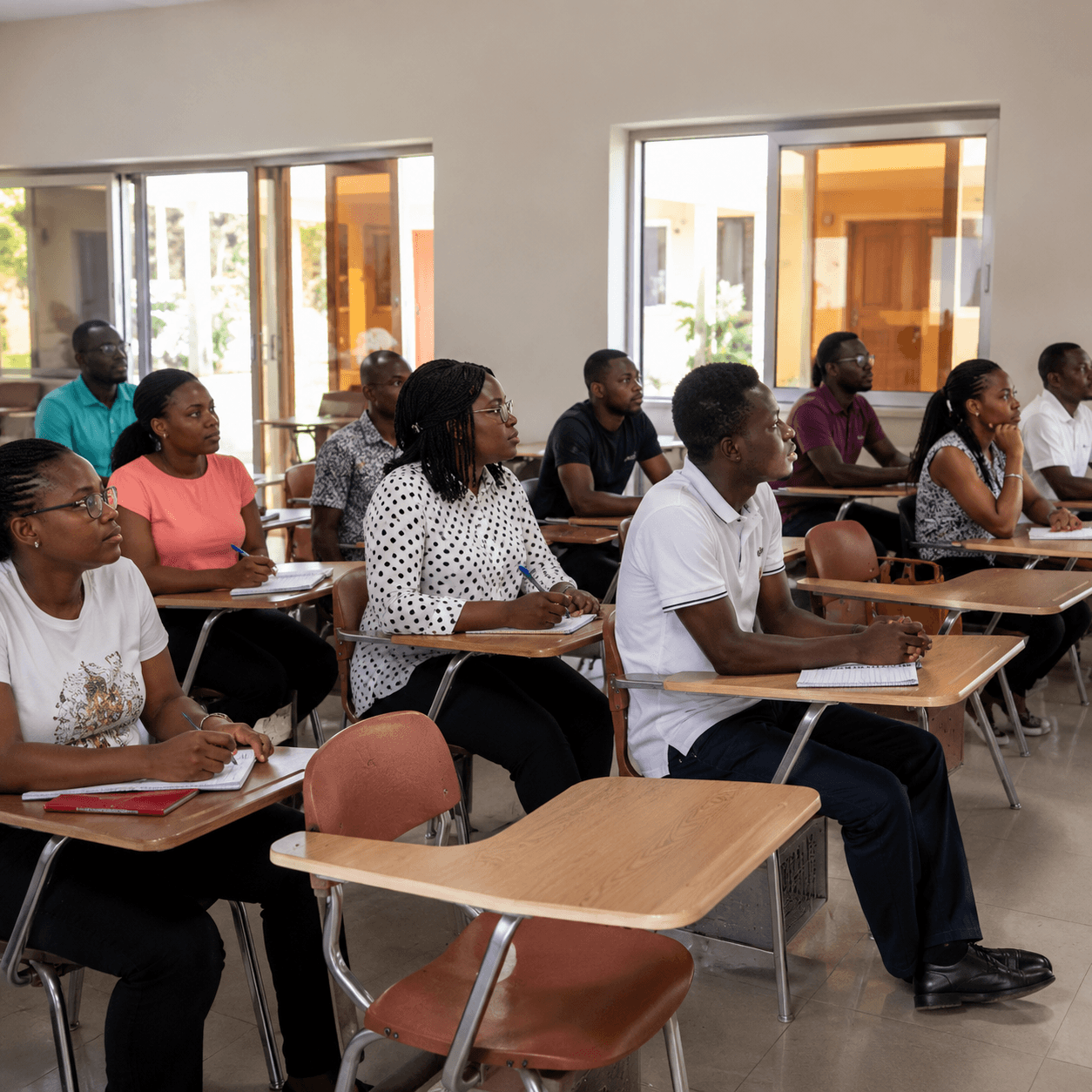 Participants in a RICHSAM classroom training session